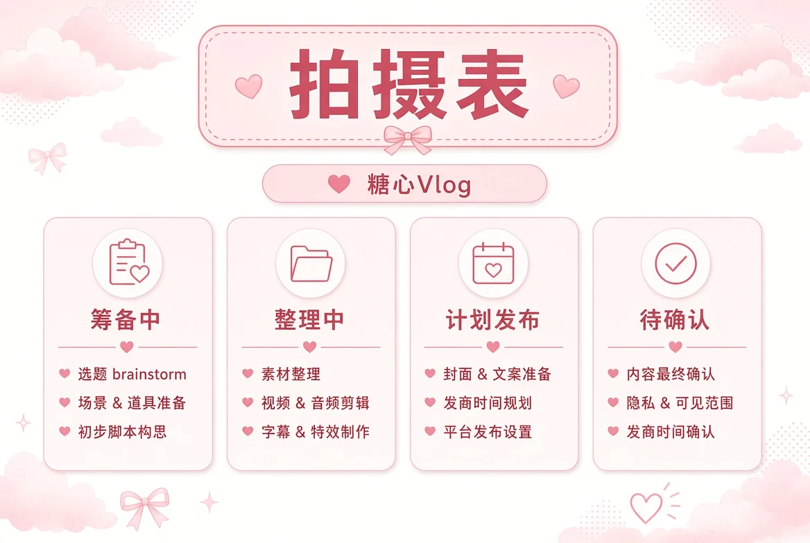 排期整理